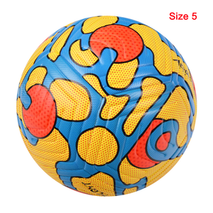 Balones de Fútbol Personalizados con Rayas Azules NK, Balones de Fútbol de Alta Gama, Fabricantes de Balones de Fútbol Suministran Directamente Balones de Fútbol para Partidos - Product Image 3