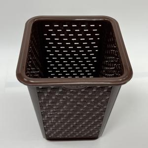 Cesta de plástico cuadrada directa de fábrica de Vietnam, organizador multiusos para cocina y baño, PP ecológico al por mayor - Product Image 4