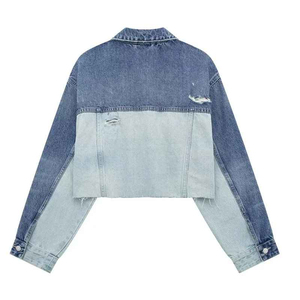 Nouveau design, vêtements personnalisés, veste en jean à la mode pour hommes, vêtements de course stylés, veste en jean, jeans en denim, streetwear, vestes pour femmes - Product Image 6