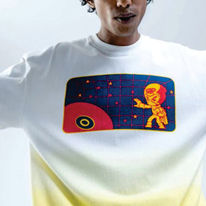 อินเทรนด์ย้อนยุคฮิปฮอปแขนสั้นที: คําพูดแฟชั่นถนนสูงของผู้ชาย - Product Image 5