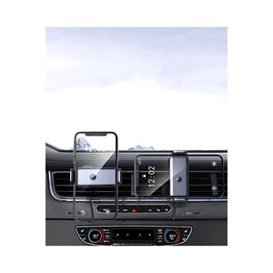 Support de téléphone automatique Netzy SAFA 921 avec capteur, 2-en-1, magnétique, pour grille d'aération et tableau de bord, fixation stable pour GPS mobile, noir, BMW - Product Image 4