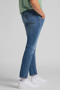 Jeans skinny droits de style vintage de meilleure qualité pour hommes, pantalons de couleur unie-Tarif de gros personnalisé - Product Image 3