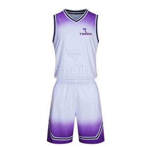 Ensemble d'uniformes de basket-ball respirants personnalisables à prix d'usine Concevez votre propre tenue de basket-ball - Product Image 1