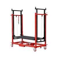 Échafaudage mobile électrique pliable et personnalisable de 500 kg, 2-12 m, pour travaux de construction, coffrage en béton et étaiement