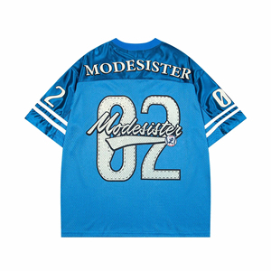 Maillot de football américain fabriqué au Pakistan en gros, pratique d'équipe en maille personnalisée et vêtements de jeu 2025 - Product Image 4