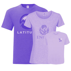 Camiseta ajustada informal para mujer ecológica de alta calidad, etiqueta privada impresa personalizada, manga corta, 100% algodón, cuello en V, EL - Product Image 2