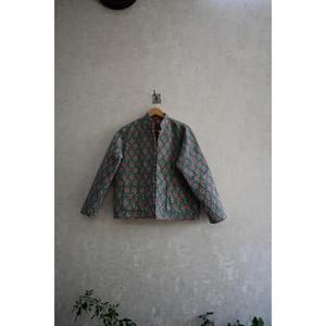 Chaqueta Étnica Reversible Hecha a Mano para Hombre y Mujer, Manga Larga, Acolchada, con Estampado Floral de Algodón, Botones, Ecológica y Cálida - Product Image 2