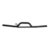 Guidon universel en acier de 7/8 pouces (22,2 mm) pour moto, dirt bike, pit bike, VTT, quad - Noir, soudé à la main, certifié ISO9001