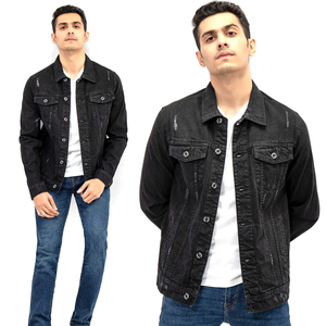 Veste en jean surdimensionnée unisexe, style décontracté de rue, vintage, bleu jean, pour les amateurs de mode et les adolescents - Product Image 4