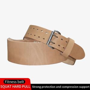 Venta caliente logotipo personalizado gimnasio cintura cinturón de levantamiento de pesas de cuero genuino de alta calidad deporte Ware con nuevo diseño - Product Image 6