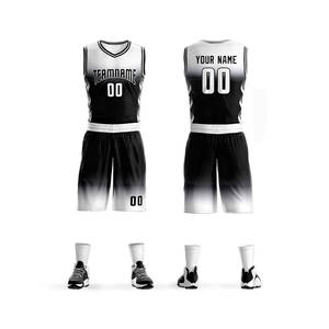 Pakistán hizo los diez mejores productos uniforme de baloncesto diseño personalizado manga corta hombres uniforme de baloncesto para la venta - Product Image 1