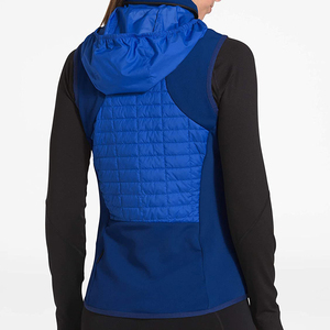 Chaleco Acolchado de Algodón Transpirable para Invierno, con Cierre, Logotipo Personalizado, Ropa Exterior sin Mangas para Mujer, Moda Urbana - Product Image 5