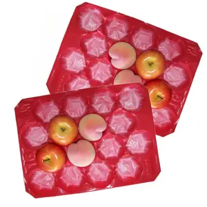 Multicolor Apple Fruit Tray Plastic Packing Liner Custom Fruit Insert Tray Supplier