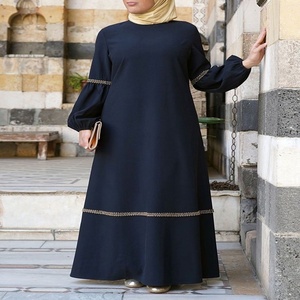 เสื้อผ้าอาบายาอิสลามเจียมเนื้อเจียมตัว2023สีที่กำหนดเอง - Product Image 3