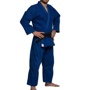 Uniforme de Judo Profesional de Artes Marciales, Ligero, de Algodón de Tejido Simple, para Entrenamiento y Competición - Product Image 2
