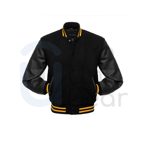 Vestes de Baseball College pour Femmes Veste en Cuir pour Hommes Style High Street Vente en Gros Service OEM pour la Chasse Sports Baseball Top - Product Image 6