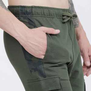 กางเกงวิ่งเข้ารูปลำลองของผู้ชายกางเกงผ้าฝ้ายสำหรับออกกำลังกายผ้าแคนวาสรูปตัวตรงใหม่ล่าสุด2025 - Product Image 6