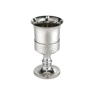 Verre à vin Margarita de qualité supérieure argent 350ml en laiton Cocktail verres à vin en métal ensemble pour bar et décoration de fête - Product Image 2