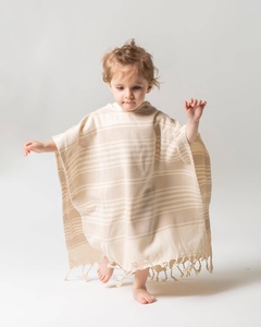 Kids Hooded <b>Towel</b> Poncho Wholesale - Anatolia Stripe 100% Turkish Cotton, Beach Swim Surf OEM Supplier - Product Image 3