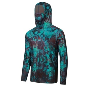 Sweat à capuche de pêche pour homme, haute performance, protection UV et solaire - Product Image 1