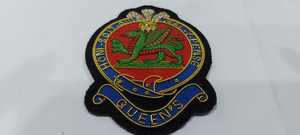 Insignes Wok brodés à la main Emblèmes en polyester patchs avec fil métallique tissé techniques pour étiquettes de vêtements personnalisées - Product Image 4