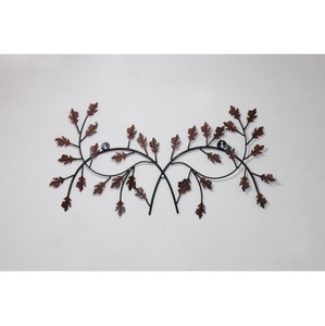 Nouvelle décoration murale en métal artisanal moderne, plaque circulaire, décoration murale de Noël - Product Image 5