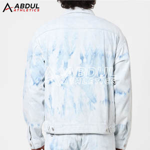 Fabrication en usine, nouvelle arrivée, veste en jean pour homme à manches longues, vente en gros personnalisée, veste d'hiver pour homme - Product Image 4