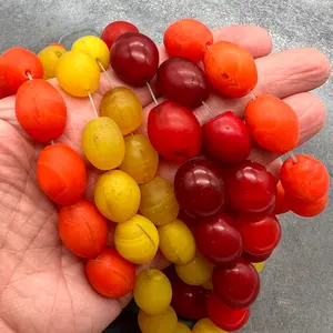 Cuentas de comercio africano bohemio auténtico, cuentas de cristal checo etíope hechas a mano, cuentas tribales antiguas para cuentas de cristal de Murano - Product Image 1