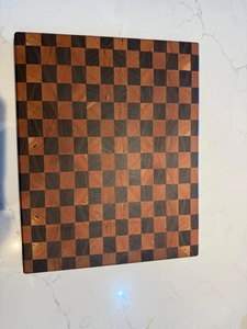 Planche à découper en bois massif de qualité supérieure pour la cuisine, planche à découper en bois naturel robuste pour la viande, les légumes et les fruits - Product Image 2