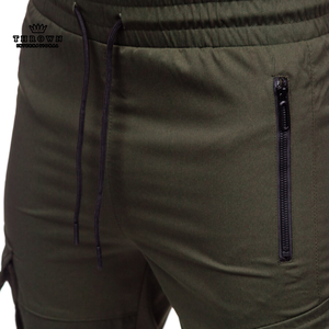 Pantalones Cargo transpirables personalizados de alta calidad para hombre, ropa de entrenamiento para correr al aire libre, deportes de invierno, chándal deportivo - Product Image 5