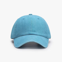 Gorra Polo para Hombre, Diseño de Perfil Bajo, Transpirable, de Algodón, Satén y Malla, Color Sólido, Verano, Ecológica, Informal, para Exteriores, de Nailon y Seda