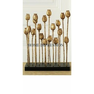 <b>Set</b> of 3 Customized Shape and Size Metal Silver Candle Holders Premium Quality Handmade Hotels and Cafe Lightening Candle Holder - Product Image 2