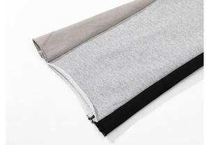 กางเกงวอร์มขาบานแบบเรียงซ้อนของผู้ชายมีแถบด้านข้างกางเกงขาบานแบบลำลองทรงตรงโค้งเอวยางยืดคุณภาพสูง - Product Image 2