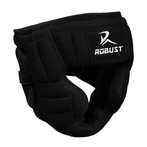 Protector de Cabeza de Boxeo de Cuero de Primera Calidad con Diseño Personalizado, Correa Ajustable y Ventilaciones Transpirables - Product Image 1