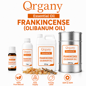 Aceite Esencial de Olíbano 100% Puro, Boswellia Carterii, Destilado al Vapor, Grado Cosmético, OEM, Marca Privada, Antienvejecimiento, ODM - Product Image 1