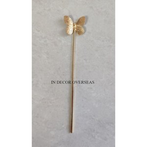 Most Demanded Leaves Designer High Grade Gold Plated Best Quality Metal Made Promotional <b>Bookmarks</b> For <b>Gifting</b> Ware From India - Product Image 2