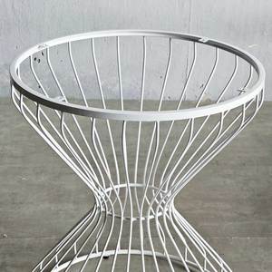 Antique Industrial Design Style Iron Legs for Hourglass-Shaped Cafe <b>Table</b> with 60cm Top for Restaurant Living Room-CHBCF009 - Product Image 4