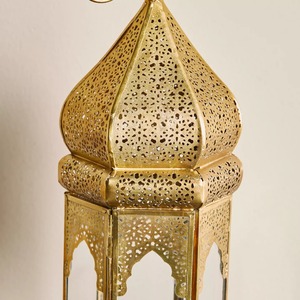 Linterna de aluminio para tumbas con motivo de hojas, colores personalizados, decoración interior y exterior para el hogar y el jardín, diseño clásico relámpago - Product Image 6