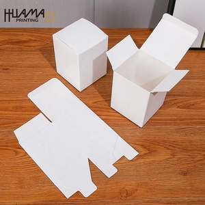 HUAMAO Minimalist Solid Color Cosmetic Packaging <b>Box</b> Custom Matte Finish Paper <b>Box</b> for Beauty Skincare Products - Product Image 1