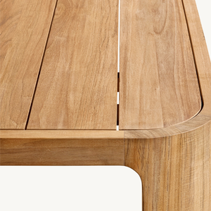 Table rectangulaire écologique en bois résistant aux termites, au style simple et moderne, adaptée à une utilisation en extérieur - Product Image 4