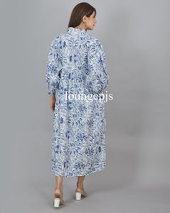 Indian Cotton <b>Dress</b> with Pockets Block Print Jaipur Midi <b>Dress</b> Floral Sundress Fall Style Outfit | <b>Mother</b> <b>of</b> <b>the</b> <b>Bride</b> <b>Dress</b> - Product Image 3