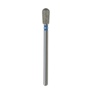 Foret à ongles professionnel personnalisé à marque privée, diamanté, en forme de poire, formule Profi, 4,5 mm, grain bleu - Product Image 4