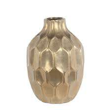 Pot de fleur design impressionnant pour la maison et l'hôtel couleur or forme ronde en métal fleur de table pots décoratifs accessoires de décoration pour la maison - Product Image 4