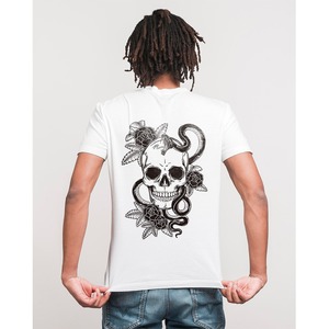 T-shirt d'été à manches courtes col rond personnalisé pour hommes Style de rue surdimensionné de haute qualité avec motif de lettre de logo imprimé bouffant - Product Image 4