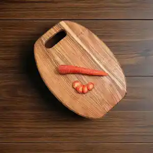 Wholesale Bulk Natural Organic Wooden Chopping Board Sustainable Kitchen Cutting Board Customized and Affordable