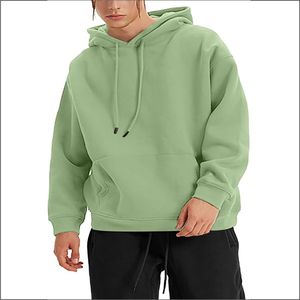 Sudaderas con capucha de algodón 100% de alta calidad para hombres personalizadas para sudaderas con hombros caídos con estampado de soplo para otoño - Product Image 1