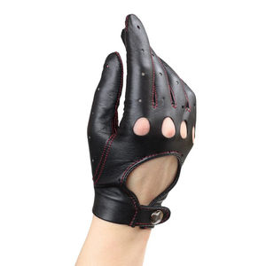 Guantes de conducción de cuero de tendencia superior para mujer, material impermeable transpirable de tasa barata, guantes de Venta caliente con totalmente personalizados - Product Image 3