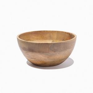 Bol de service en bois d'acacia écologique au design classique Ustensiles de cuisine durables avec finition en céramique et technique personnalisée - Product Image 4