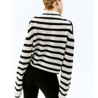 Sweater Wanita Rajut Wol 100% Berkualitas Tinggi, Stylish, Kasual, Hangat untuk Musim Dingin, Premium, Lembut, Rajutan Datar, Produk Terlaris
