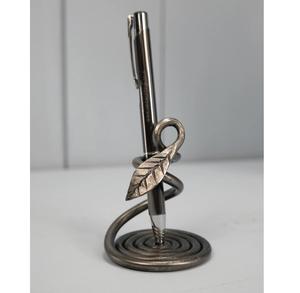 Último diseño, portalápices de Metal de hierro, forma redonda, acabado plateado, soporte para lápices, elegante organizador de escritorio, portalápices - Product Image 2